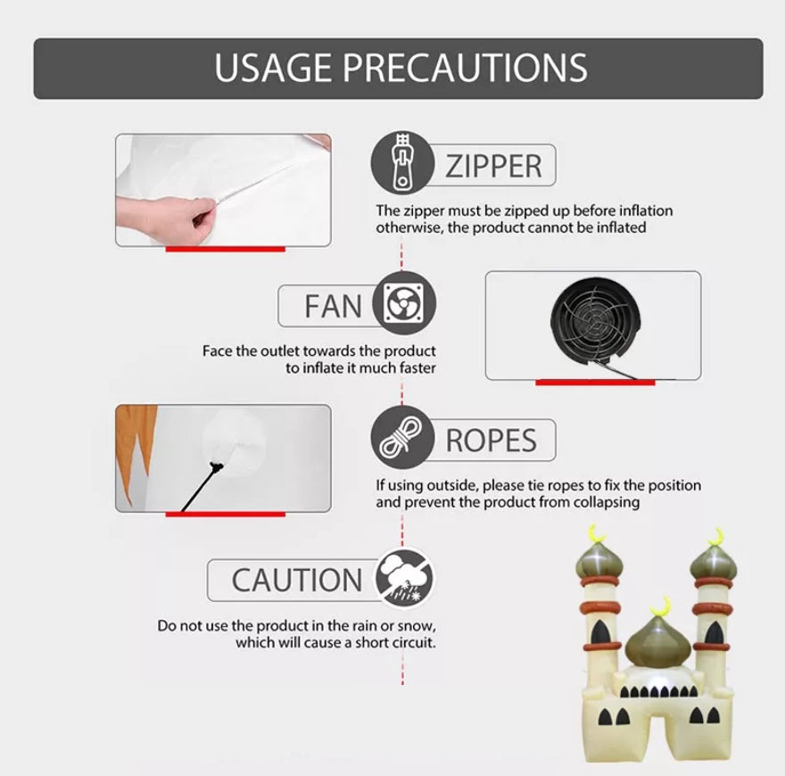 Ramadan / Eid Inflatable Mosque