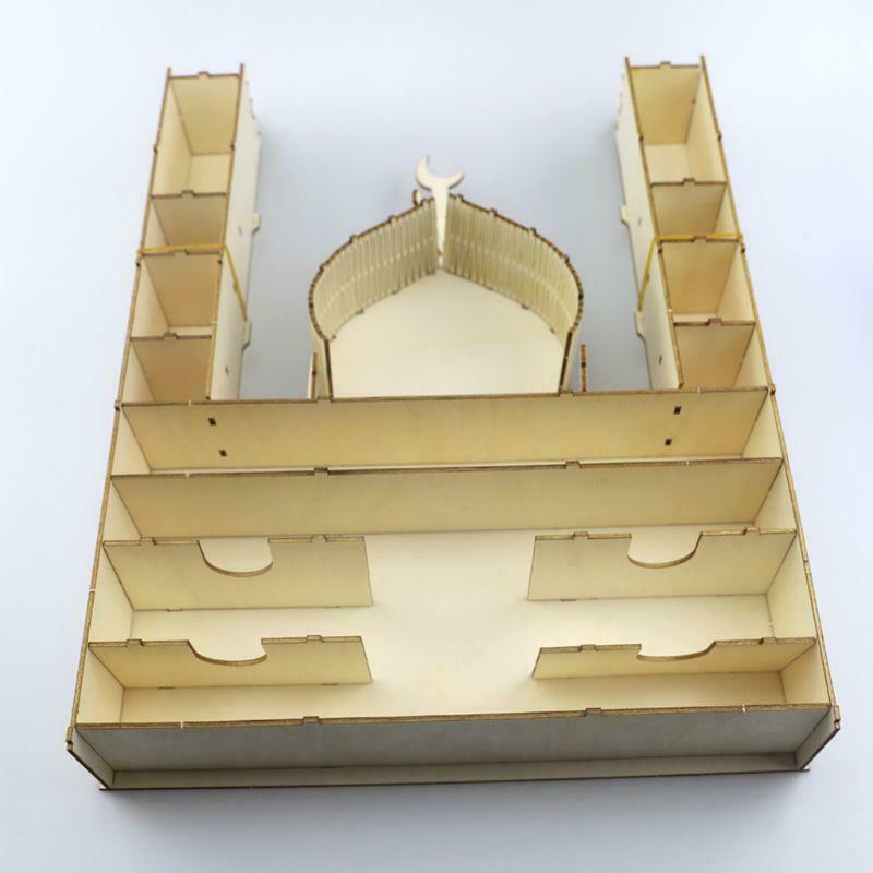 Wooden Eid Ramadan Mubarak Advent Calendar