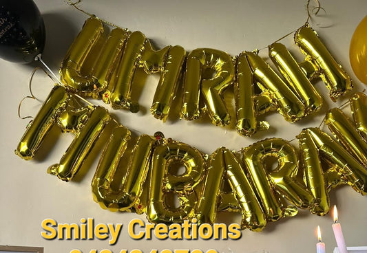 Umrah Mubarak Balloon Letter Set