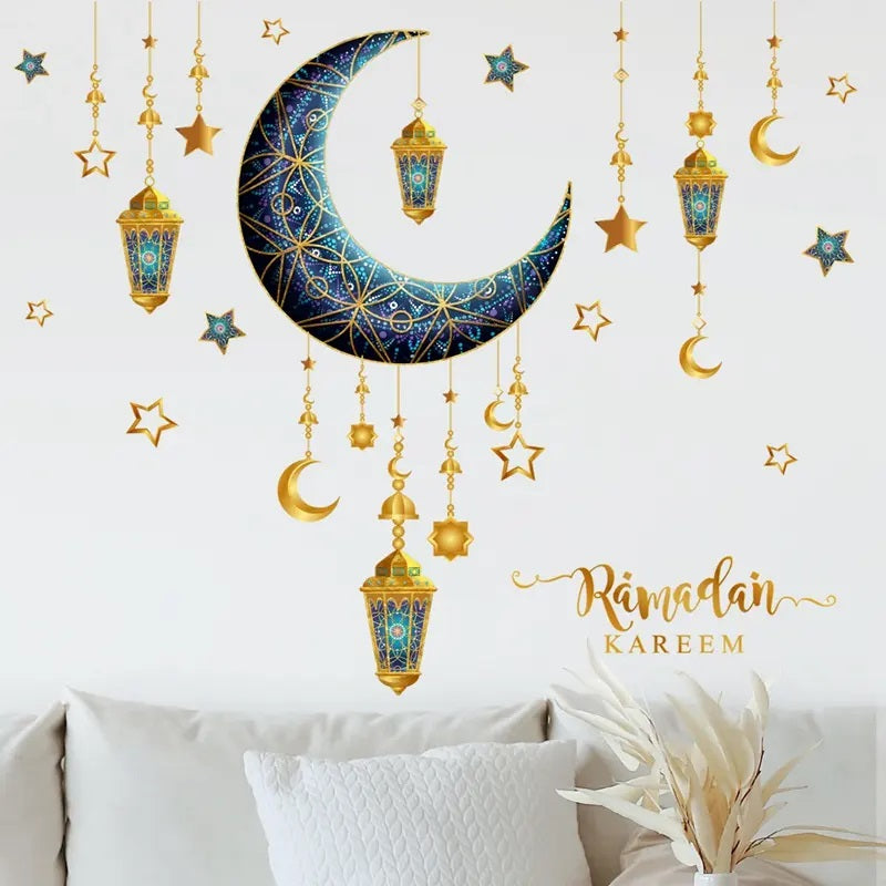 Eid/Ramadan/Islamic Wall Stickers Decor For Home Islamic Ramadan Kareem Muslim