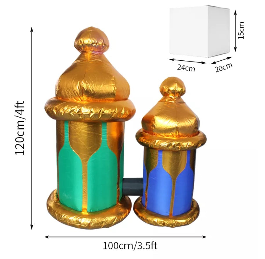 Lanterns Ramadan/Eid Inflatables Balloons, Outdoor/indoor