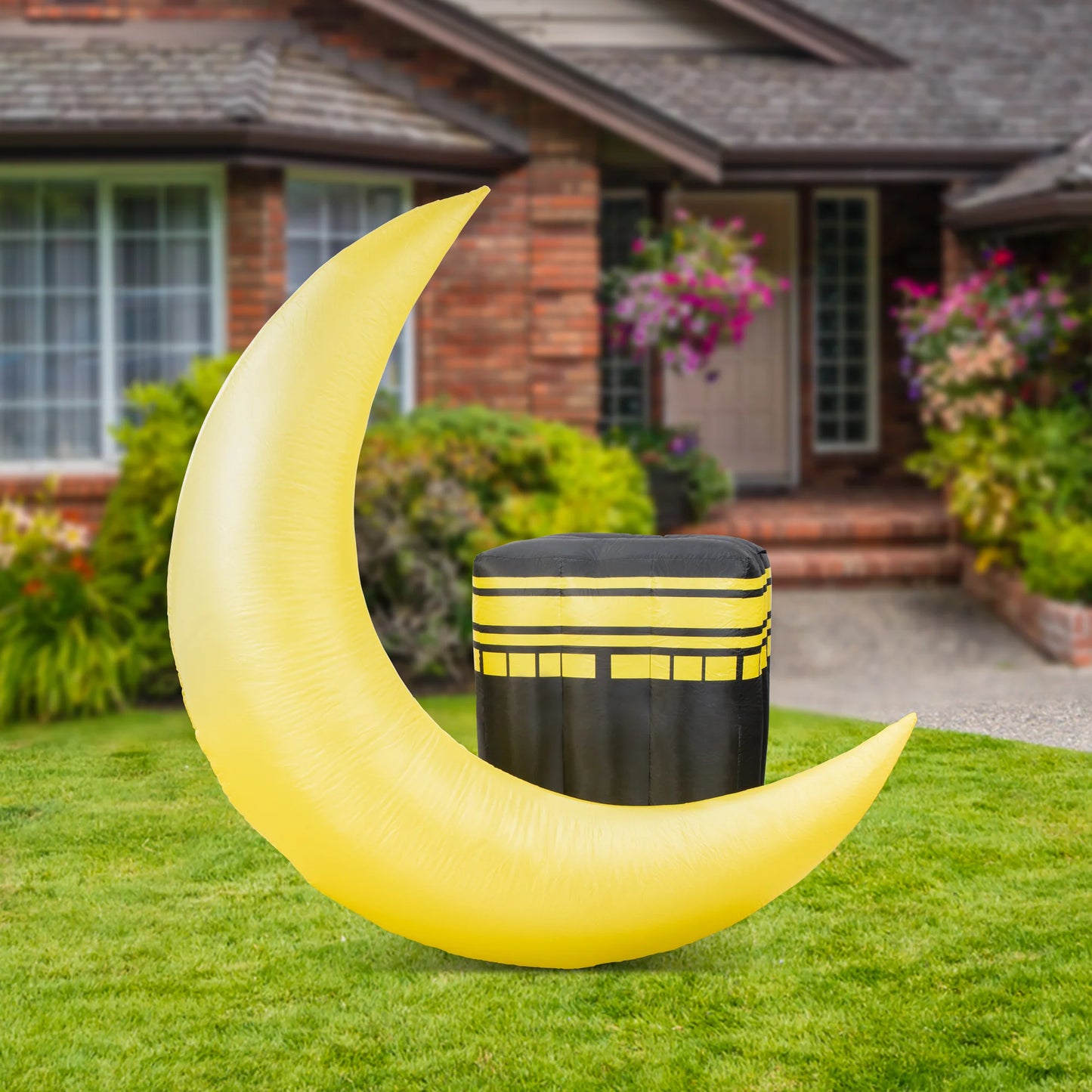 Kaaba with Crescent Moon Inflatable