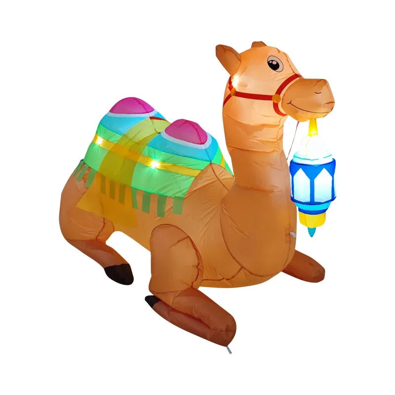 Jamal: The Camel Ramadan Inflatable Balloon, LED Light Eid Mubarak Inflatables
