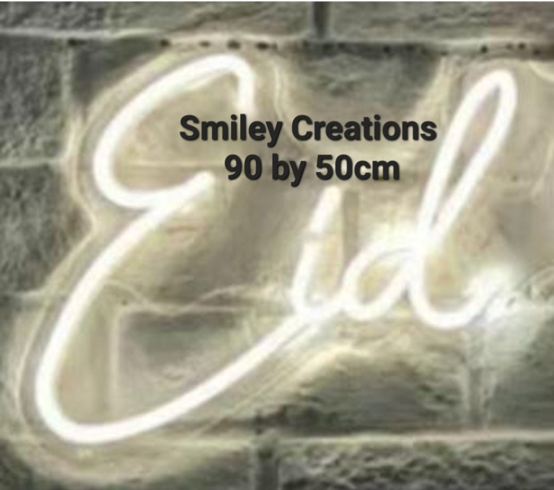 Eid Neon Lights 90 by 50cm