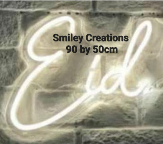 Eid Neon Lights 90 by 50cm