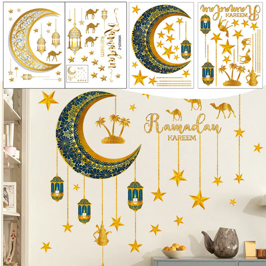Eid/Ramadan/Islamic Wall Stickers Decor For Home Islamic Ramadan Kareem Muslim